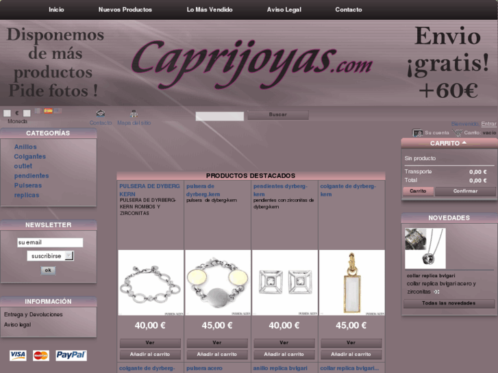 www.caprijoyas.com