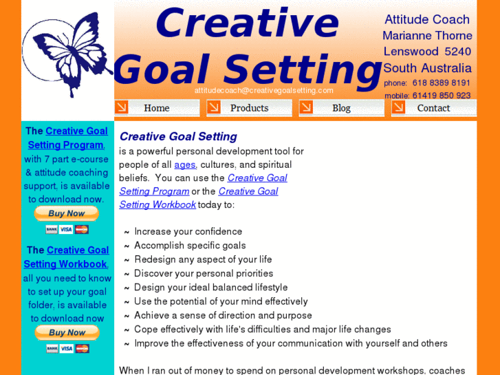 www.creativegoalsetting.com