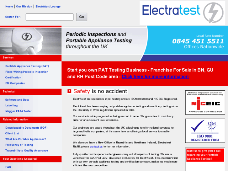 www.electratest.co.uk