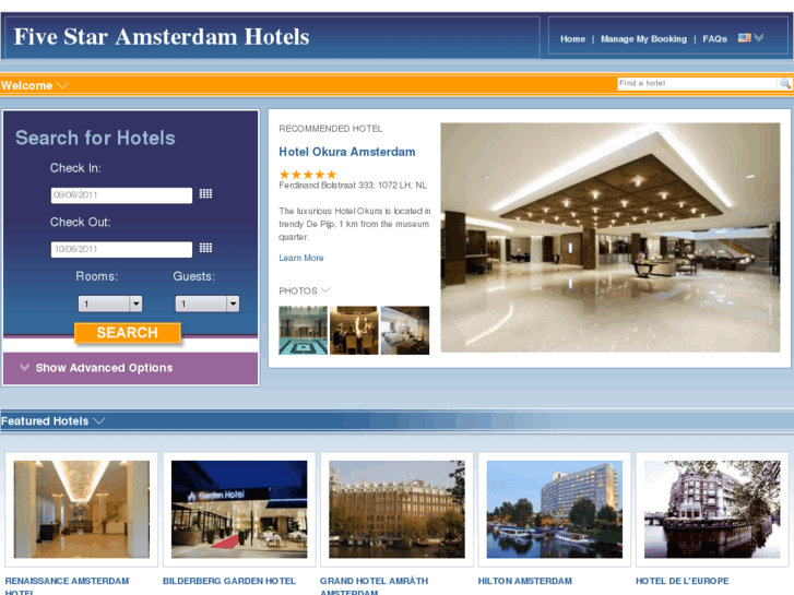 www.fivestaramsterdamhotels.com