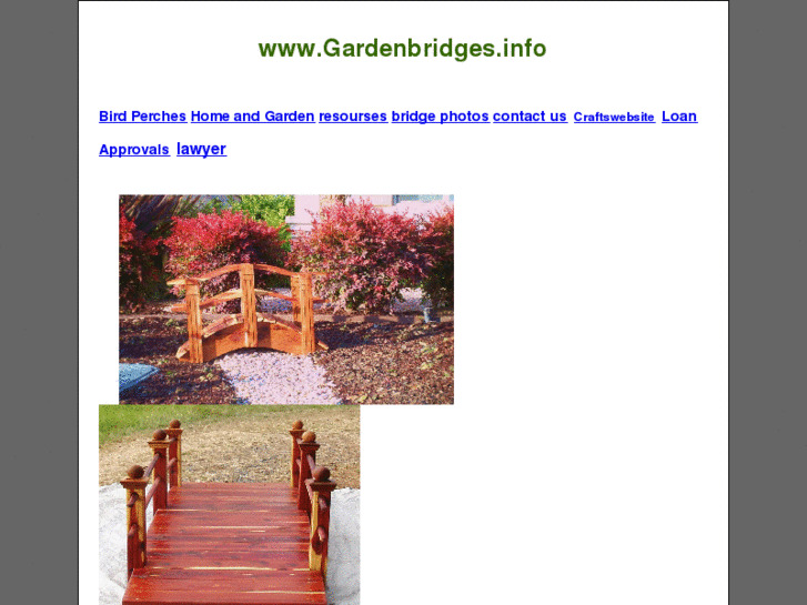 www.gardenbridges.info