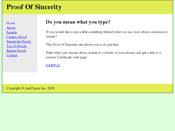 www.proofofsincerity.net