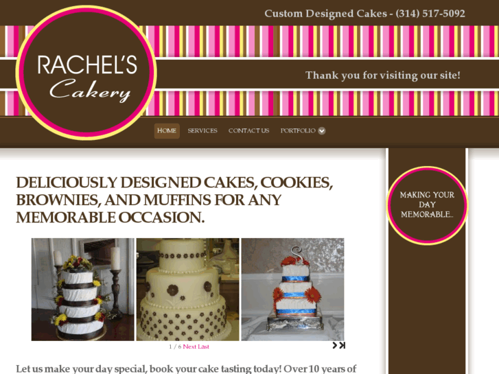 www.rachelscakery.com