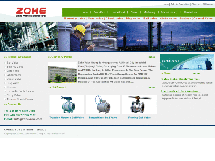 www.zohevalve.com