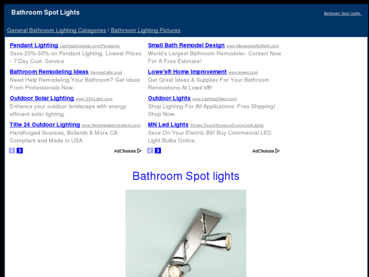 www.bathroomspotlights.com