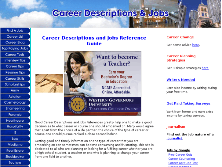 www.career-descriptions-and-jobs.com