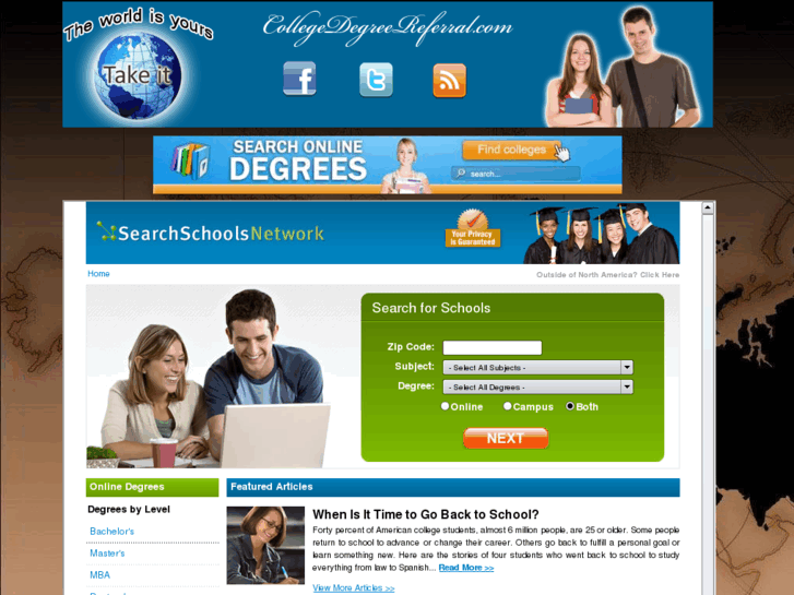 www.collegedegreereferral.com