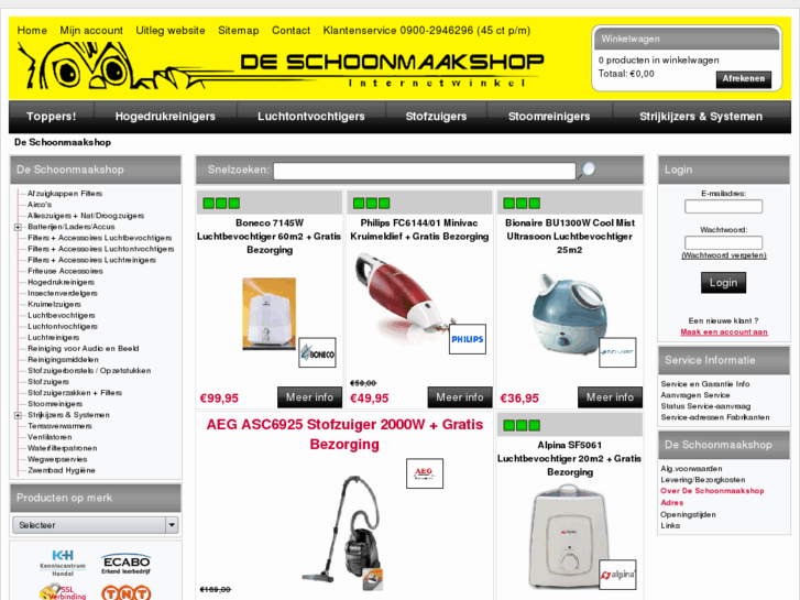 www.deschoonmaakshop.nl