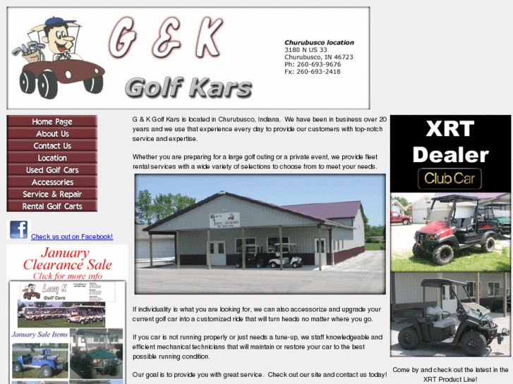 www.gandkgolfcars.com