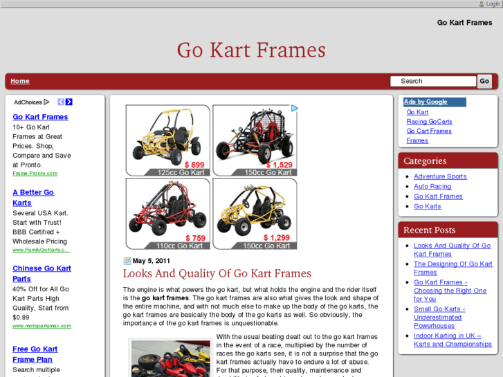 www.gokartframes.net