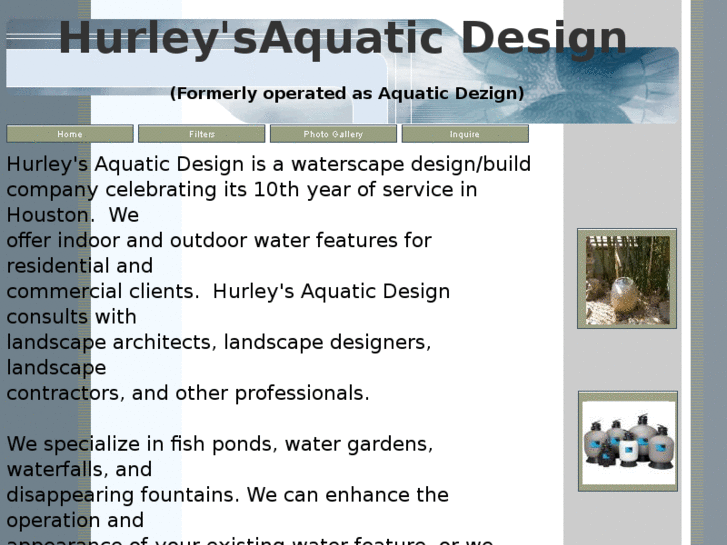 www.hurleysaquaticdesign.com