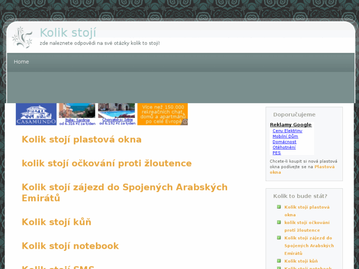 www.kolik-to-stoji.cz