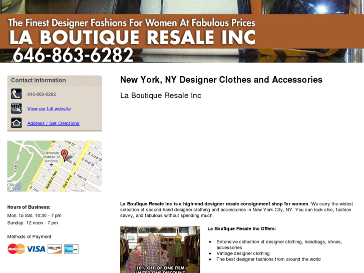 www.laboutiqueconsignmentshopnyc.net