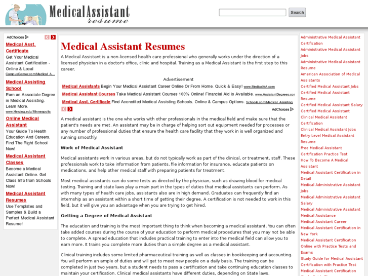 www.medicalassistantresume.org