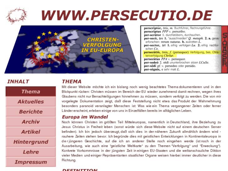 www.persecutio.de