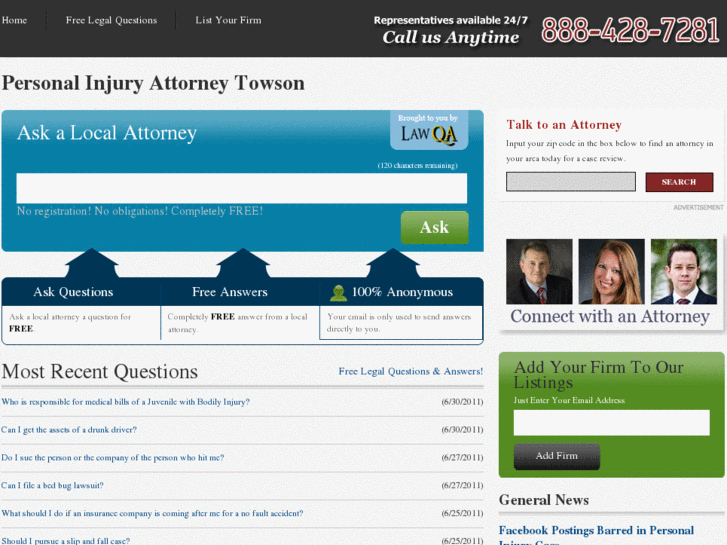 www.personalinjuryattorneytowson.com