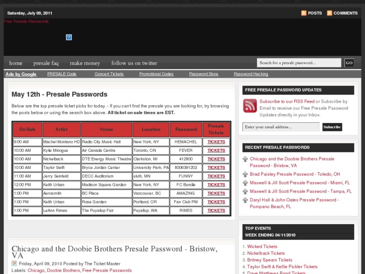 www.presaleplace.com