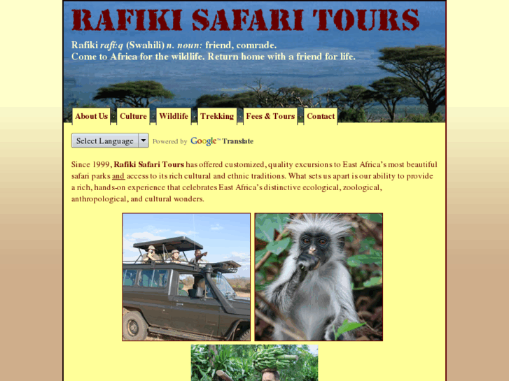 www.rafikitours.biz