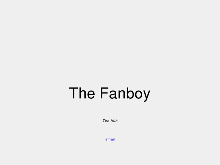 www.thefanboy.net