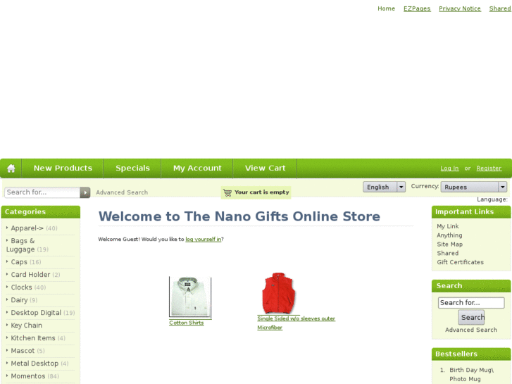 www.thenanogifts.com