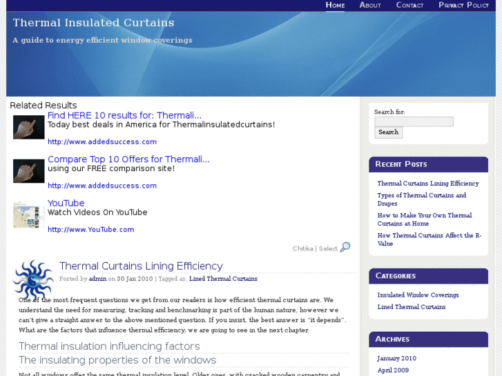 www.thermalinsulatedcurtains.com