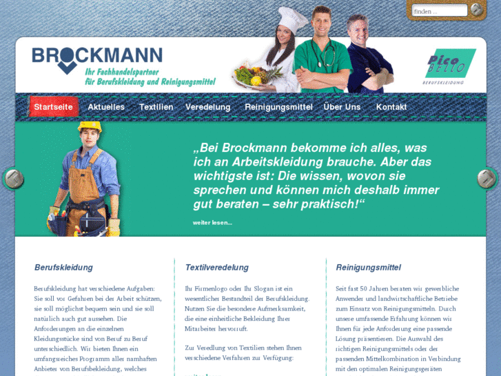 www.brockmann-berufskleidung.de