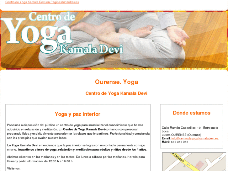 www.centrodeyogakamaladevi.es