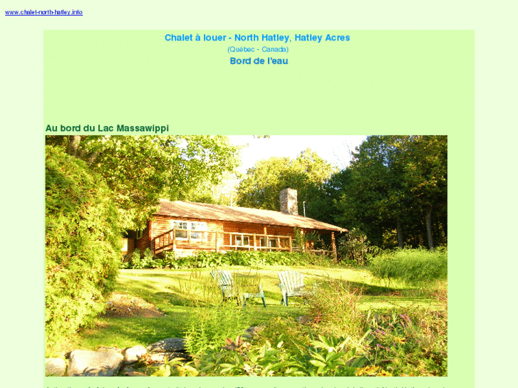 www.chalet-north-hatley.info