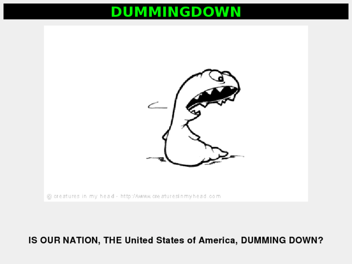 www.dummingdown.com