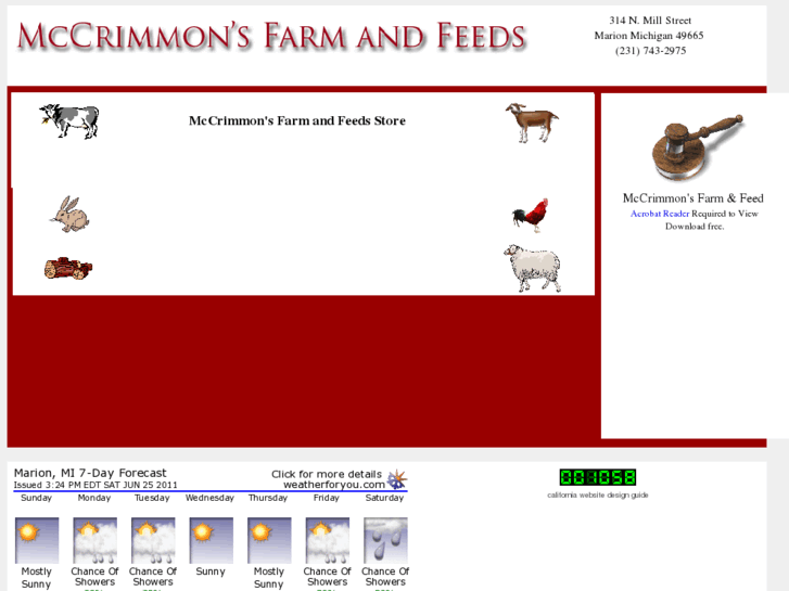 www.mccrimmonsfarmandfeed.com