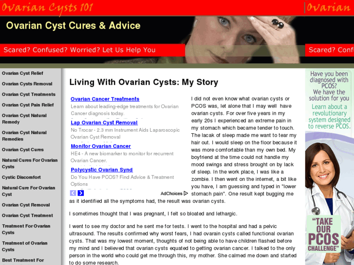 www.ovariancyst101.com