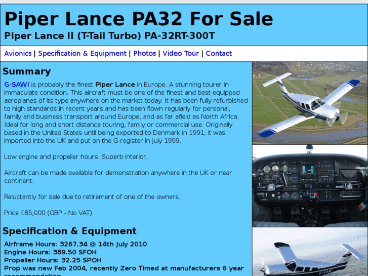 www.piperlance-pa32-forsale.co.uk