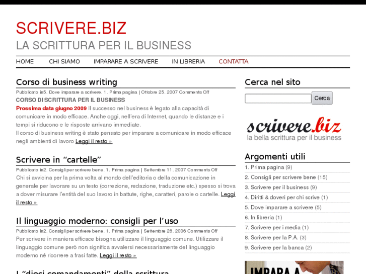 www.scrivere.biz