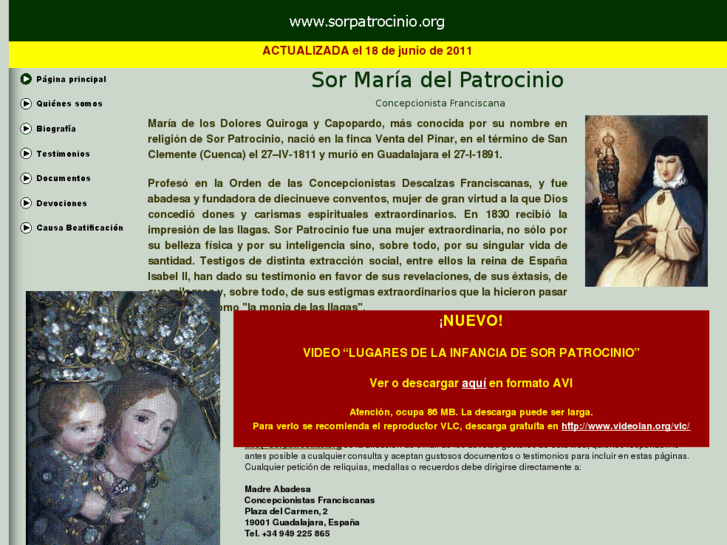 www.sorpatrocinio.org