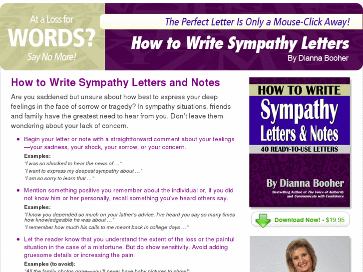 www.sympathylettersonline.com