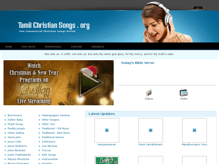 www.tamilchristiansongs.org