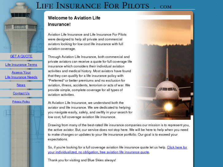 www.aviation-life-insurance.com