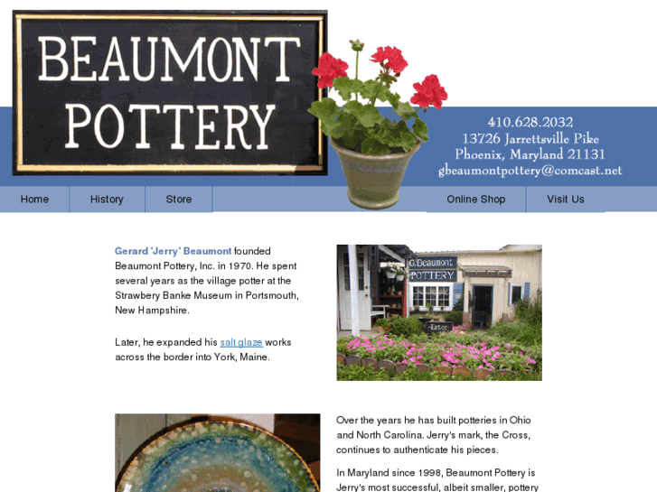 www.beaumontpottery.com