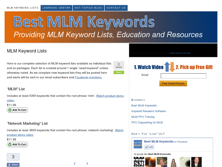 www.bestmlmkeywords.com