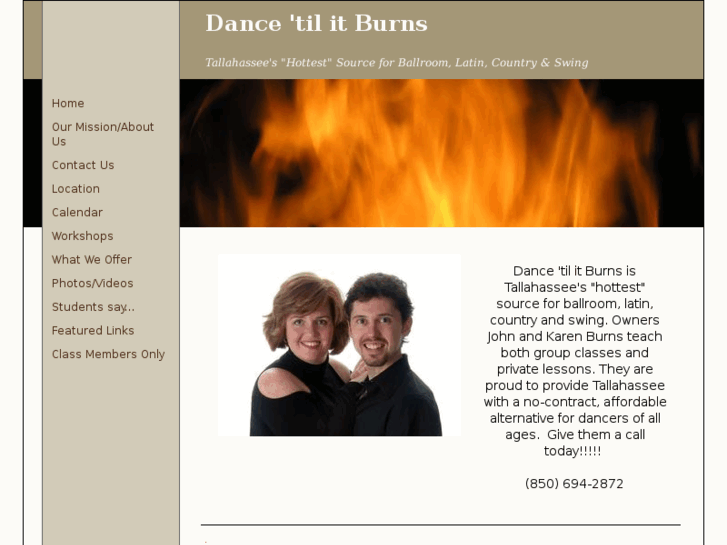 www.dancetilitburns.com