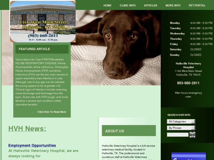 www.hallsvillevet.com