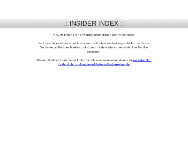 www.insider-index.com
