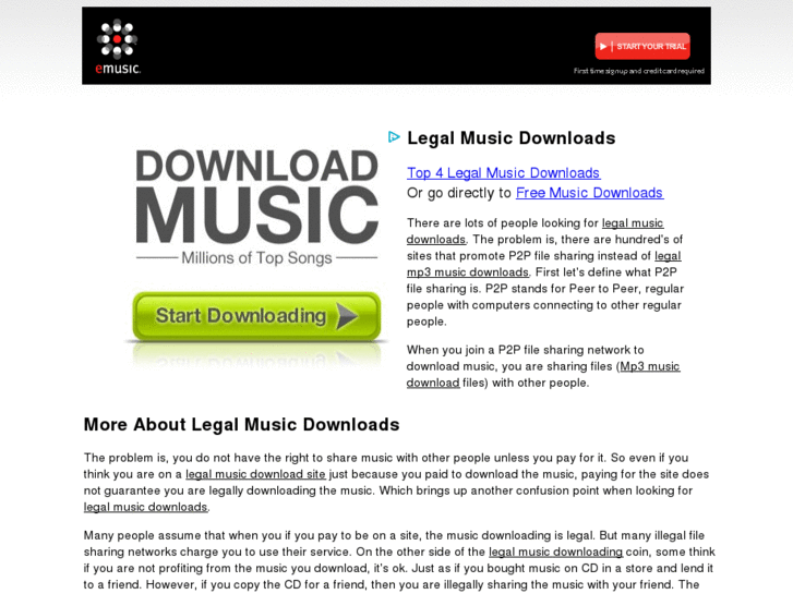 www.legalmusicdownload.net