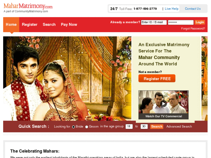 www.maharmatrimony.com