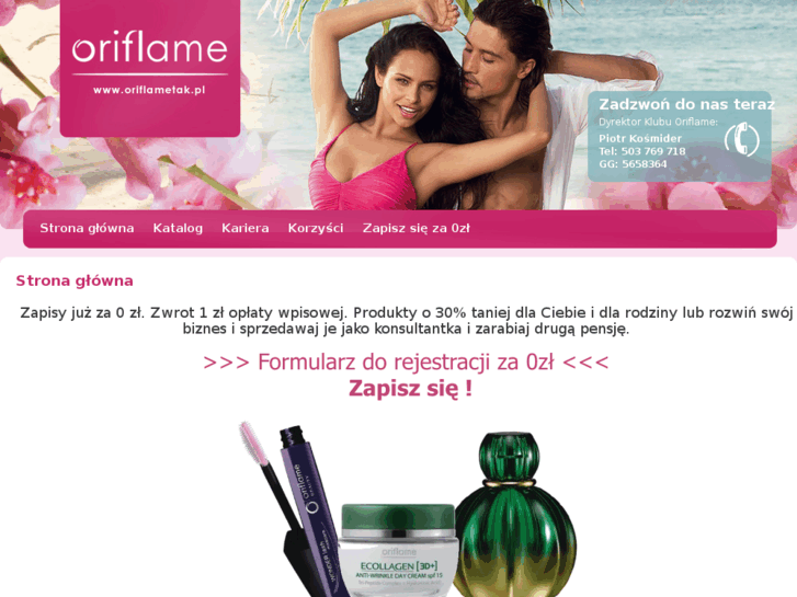 www.oriflametak.pl