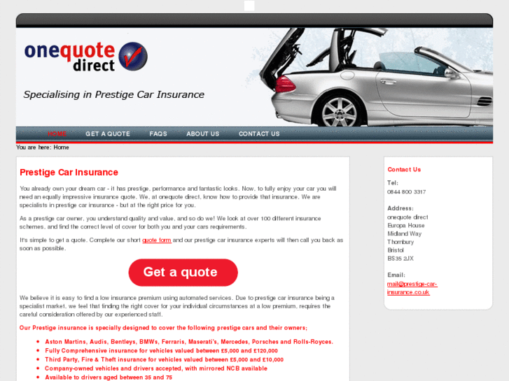 www.prestige-car-insurance.com