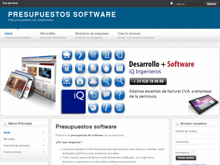 www.presupuestossoftware.com