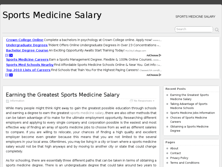 www.sportsmedicinesalary.com