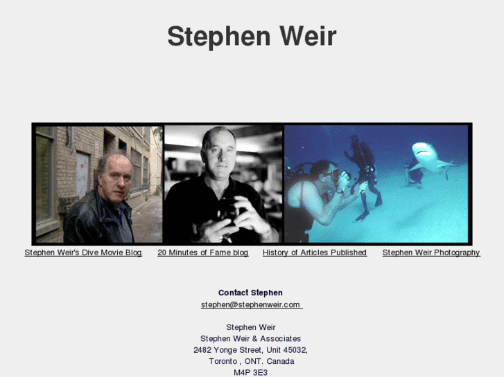 www.stephenweir.com