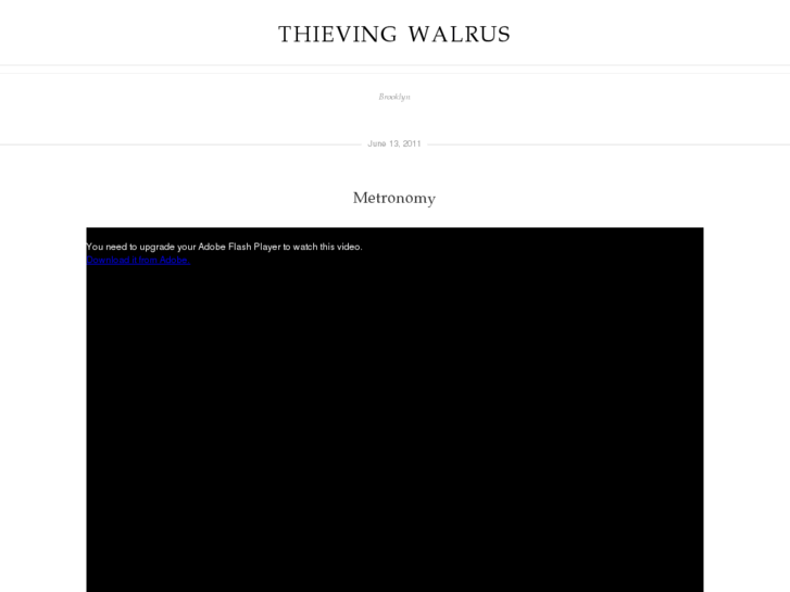 www.thievingwalrus.com